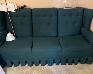 Nice couch with matching chair and ottoman