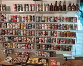 Beer Can Collection Sold as a Collection
