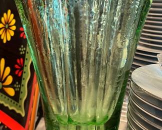 Fire and Light Aurora Recycled Glass Signed