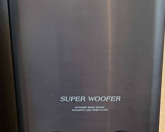 Sharp Subwoofer