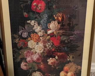 Art Still Life Puzzle Framed