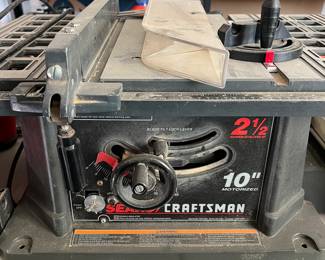 Craftsman 10" Table Saw