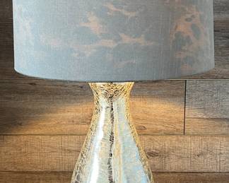 Mercury Glass Lamps pair