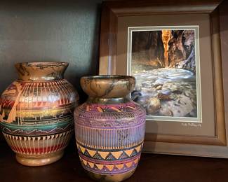 Native American Pottery, Art Photo