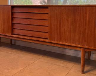 Vintage Scandinavian Teak Sideboard Nils Johnson for Hugo Troeds Mid Century circa 1960's