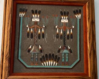 Art Native American Sand Art