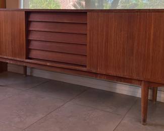 Vintage Scandinavian Teak Sideboard Nils Johnson for Hugo Troeds Mid Century circa 1960's
