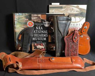 Leather Gun and Pistol Holsters * Encyclopedia of Handguns * NRA Museum Books