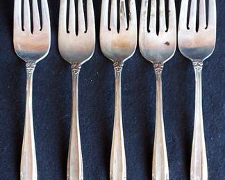 Sterling Silver Salad Forks