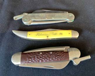 Folding Blade Knives * Camillus Sailors Knife & Fisherman’s Luck * Klaas Solingen Sailors Knife