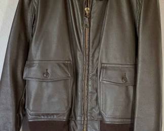 USN Leather Flyer’s Intermediate Type G-1 Jacket Size 44
