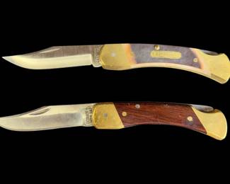 2nd Lot Of Two Schroeder Old Timer Single Blade Knives * 70t & LB7