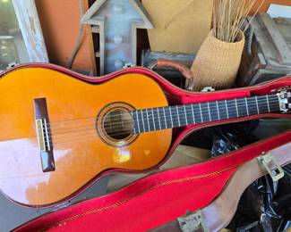 Spanish-made classical guitar
