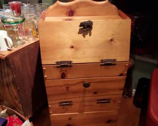 wooden cabinet