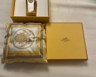 Hermes "Caleche" Perfume Bottle in original box with pillow...UNOPENED