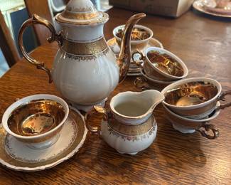 KPM porcelain tea, espresso, set 15 piece