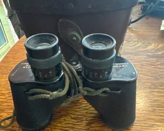 Westinghouse 1942 binoculars. Missing metal cup
