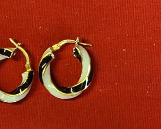 18k earrings