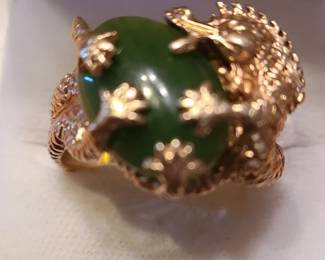 Custom made 14K ring