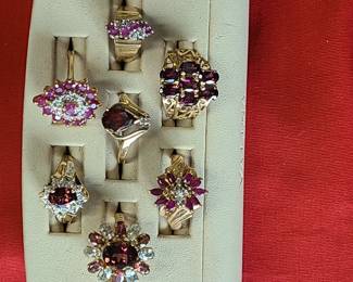Assorted Gold rings