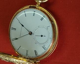 18k pocket watch
