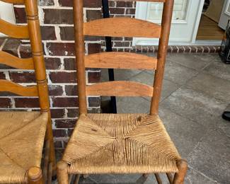 ladderback chair