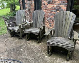 5 Adirondack chairs at a different location. Call 615-406-8476 for details
