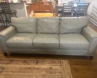 Leather sofa