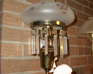 Brass Astral Lamp