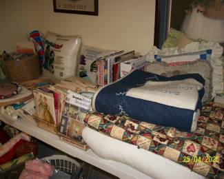 Quilts and Crafting Supplies