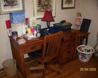 Desk and Filing