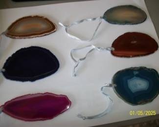 Agate Geode Polished Slab Slices