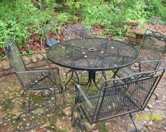 Wrought Iron Patio