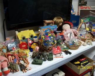 Vintage Dolls, Fisher Price, Military Plastic