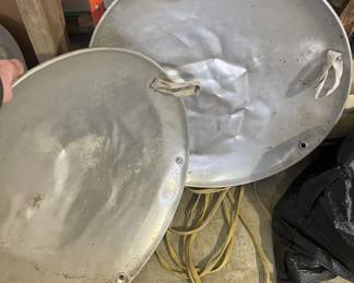 Vintage snow saucers