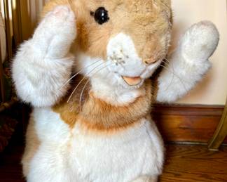 $200; large stuffed Steiff
