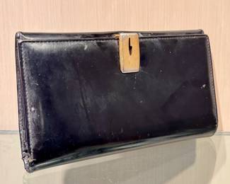 $38; Gucci black leather wallet (as is)