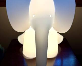 SOLD--elephant night light
