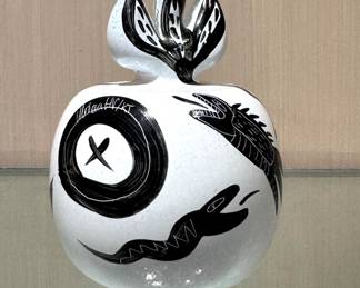 $150; artist Ulrica Hydman-Vallien sculpture; 4.5"h