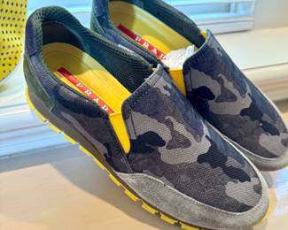 SOLD--Prada Slip on sneakers, size 37.5