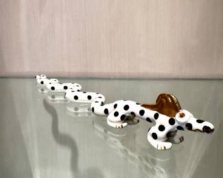 SOLD-Judith Stribg art sculpture; 12"w x 1.5"h