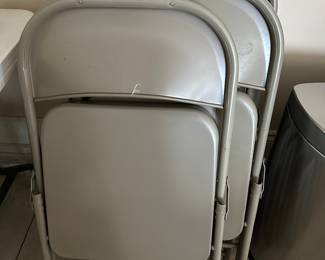 Metal chairs