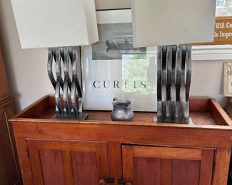 Antique 2-door dry sink