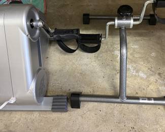 Exercise seated pedal machines