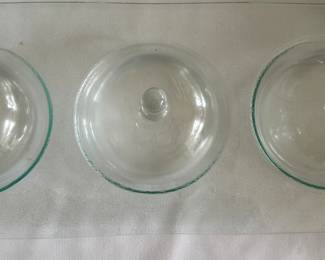 Glass appetizer dish
