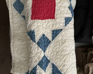 Hand-crafted quilt