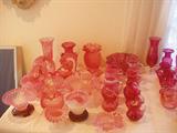 Fenton Cranberry Glass