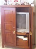Ethan Allen Entertainment Armoire, panasonic tv
