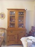 Maple China Hutch