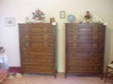 2 Drexel Chest of Drawers